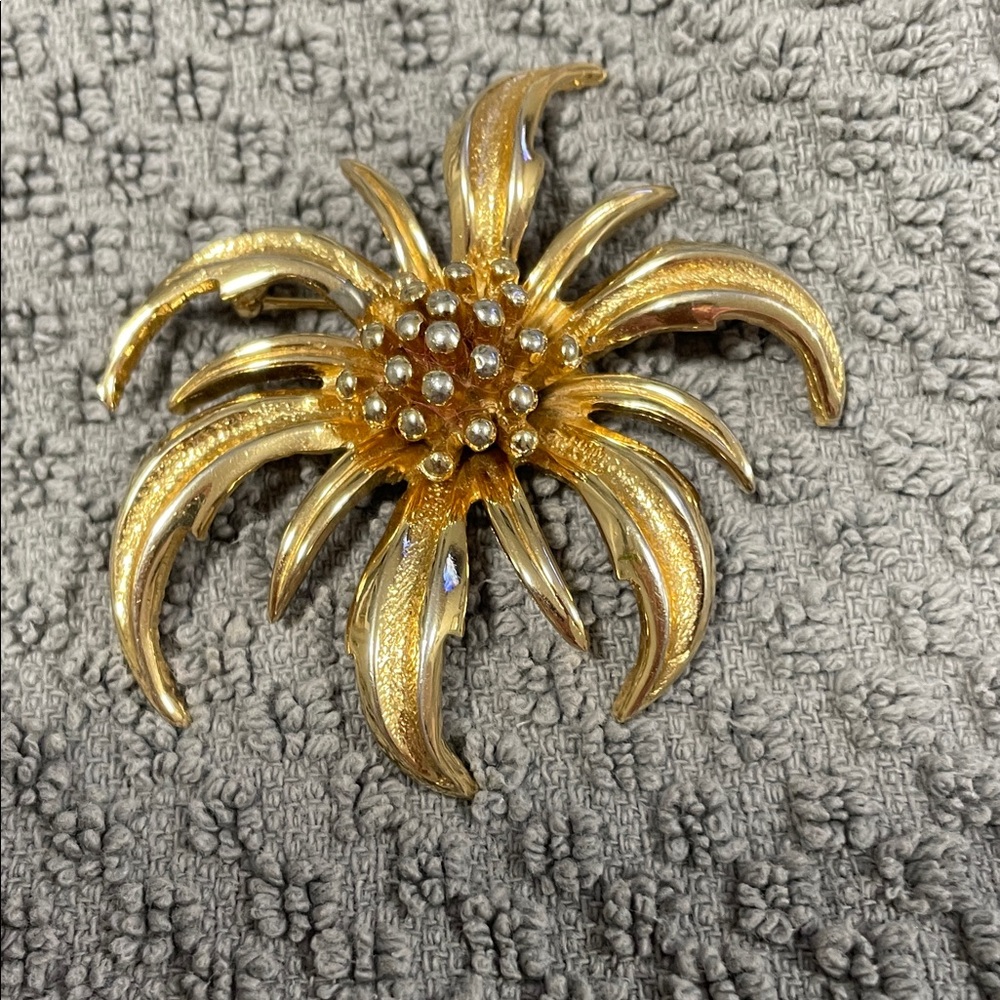 Vintage brooch Signed MARBOUX